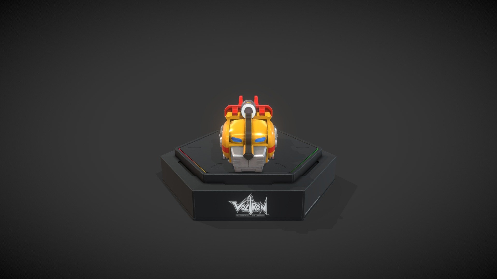 Voltron_YellowLion 3d model