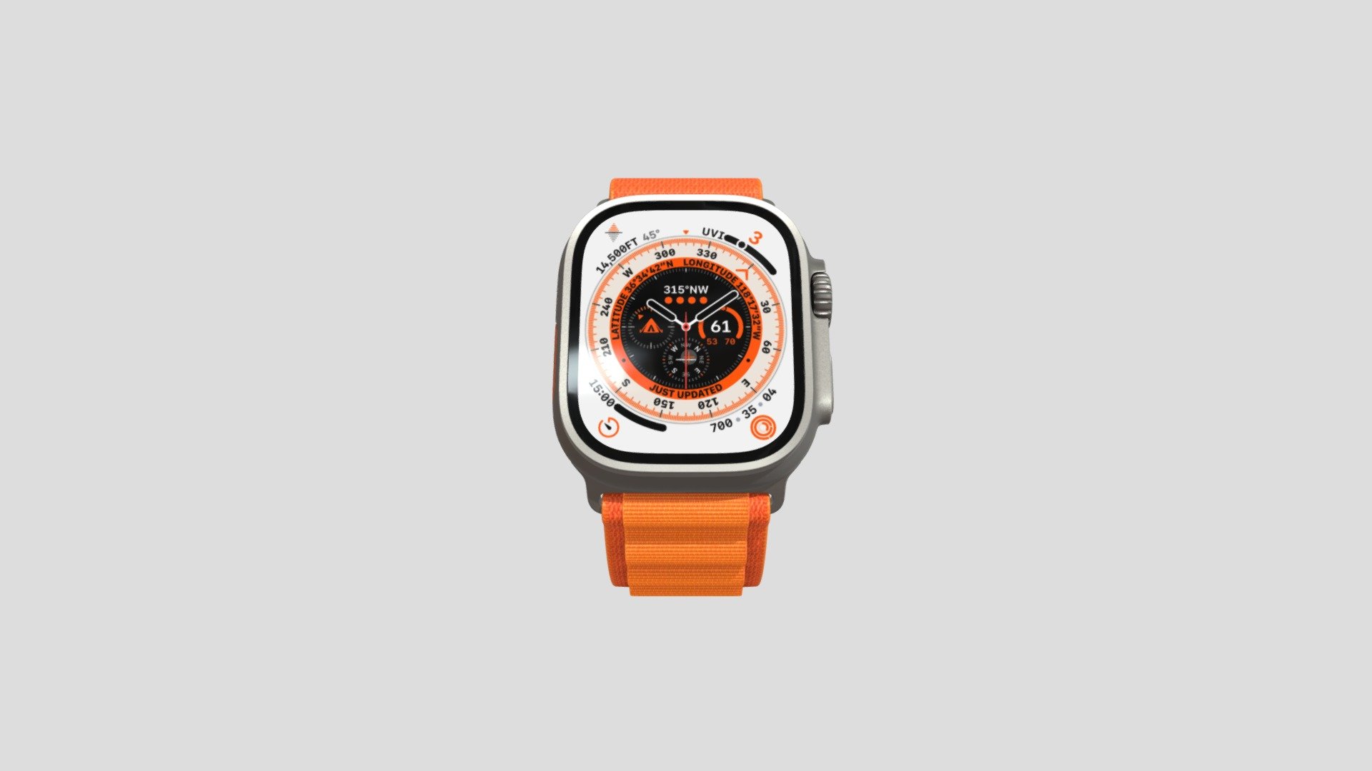 Apple Watch Ultra 3d model