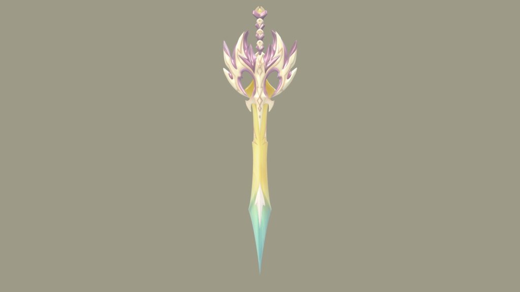 Fantasy Sword 3d model