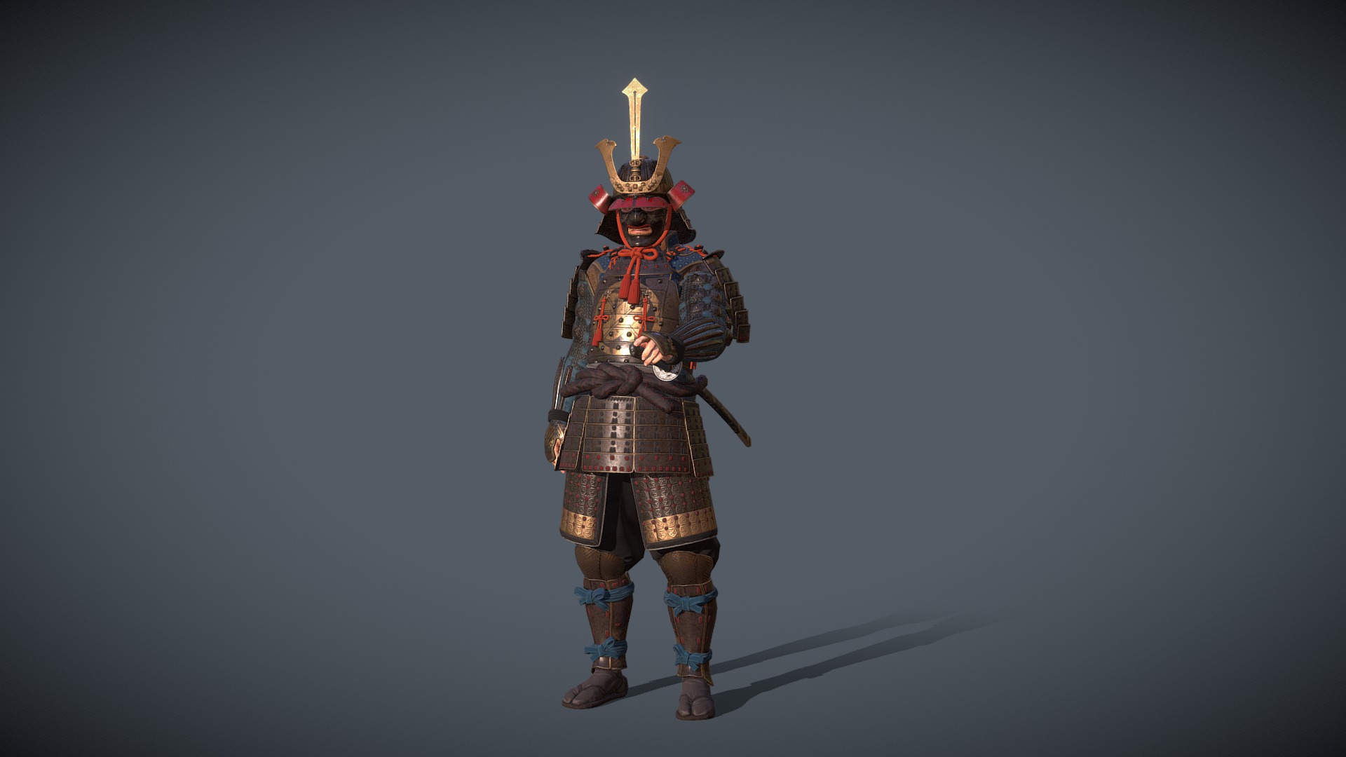 Samurai The Shogunate 3d model