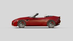 3d model replica Alfa Romeo C8 spider