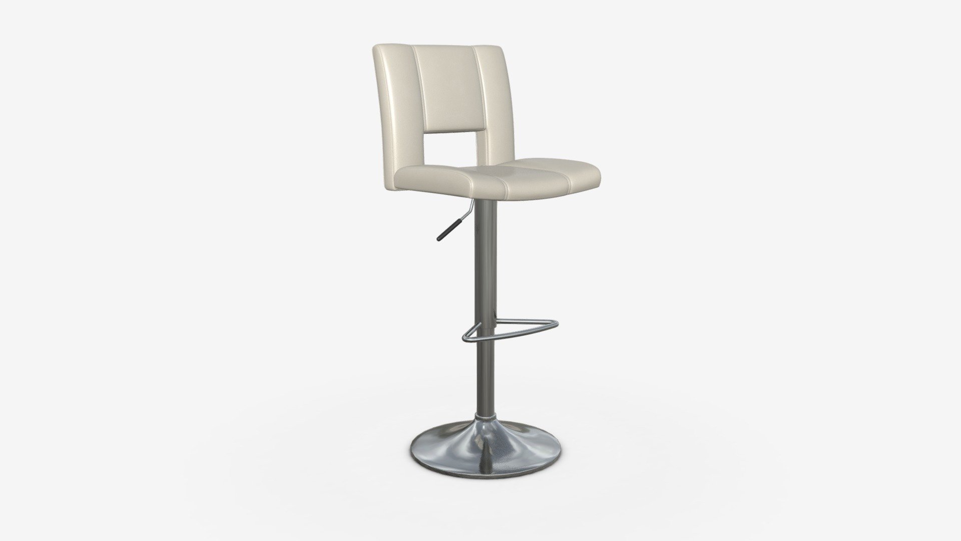 Bar Stool Sylvia 3d model