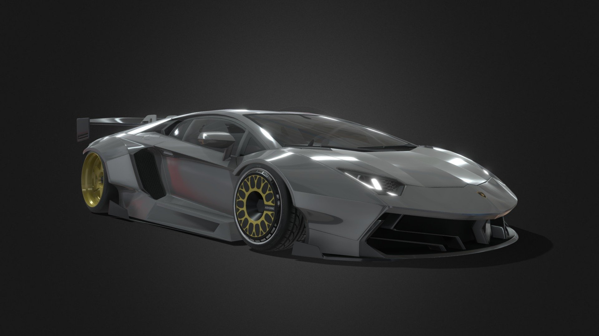 Lamborghini "Custom" Aventador LP-700-4 3d model