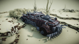 Post-apocalyptic car