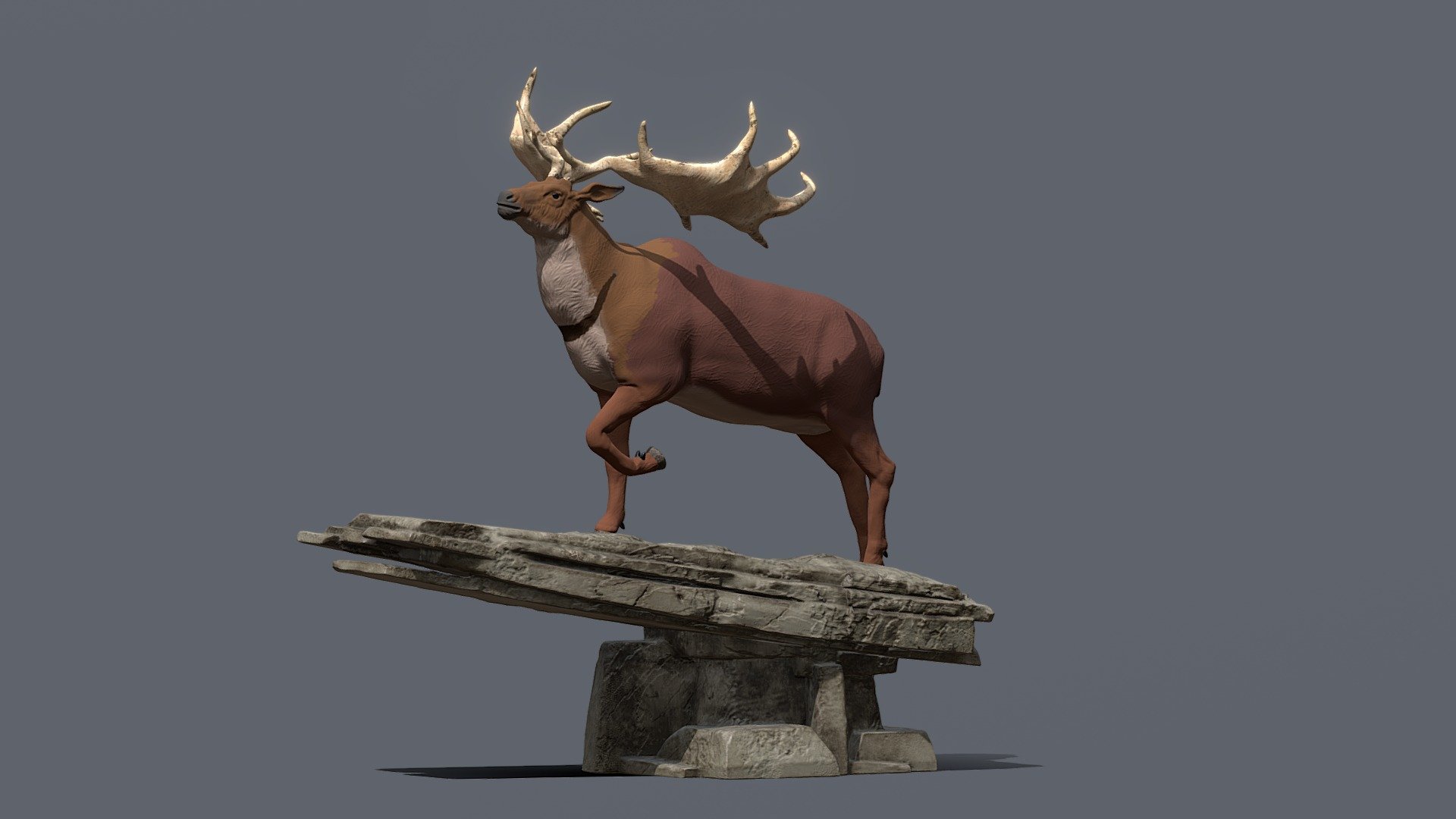 Megaloceros giganteus 3d model