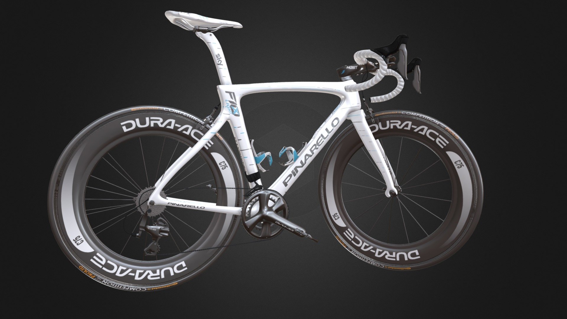 Piranello DOGMA F10 X-LIGHT white 3d model