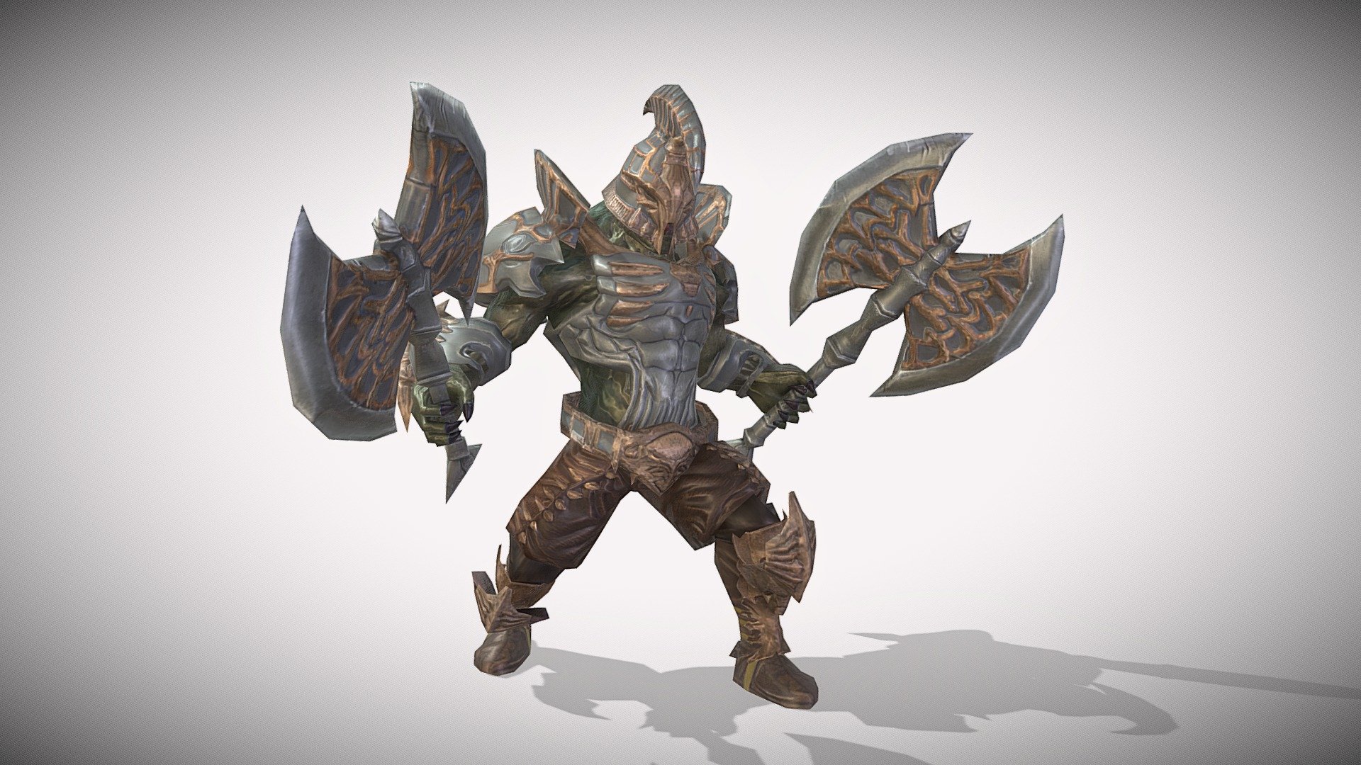 Orc Warrior 3 3d model