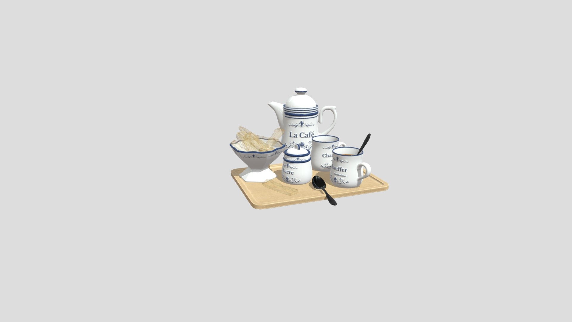 food set 7 AM237 Archmodel 3d model