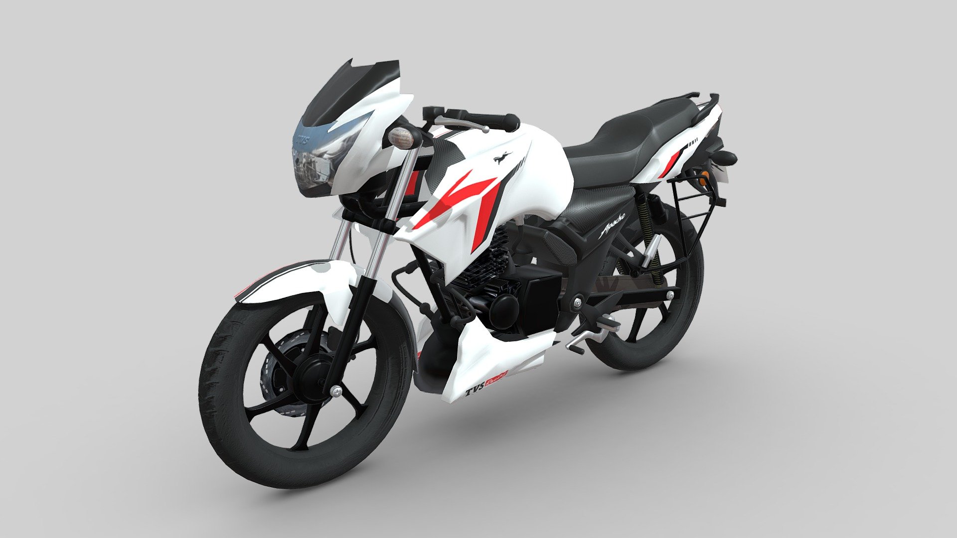 TVS Apache 160 3d model