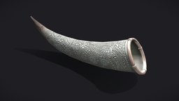 Viking_Drinking_Horn_FBX