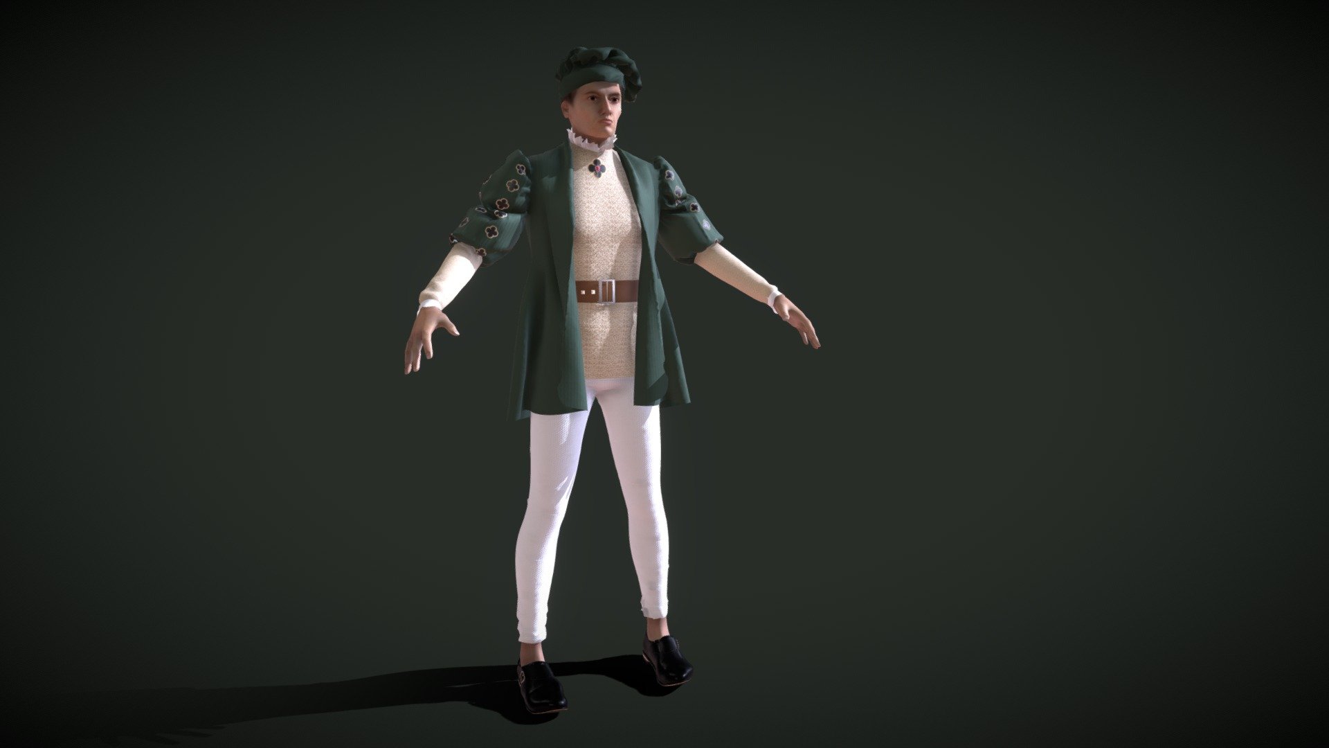 RENAISSANCE MAN 3d model