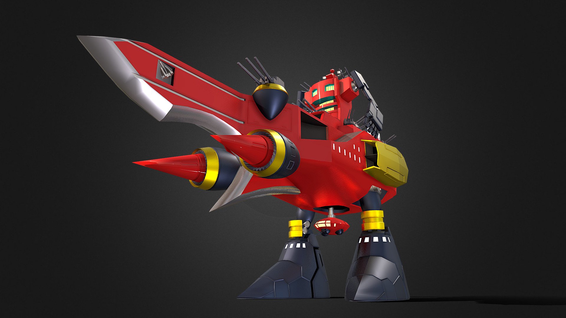 Dai-Gurren 3d model