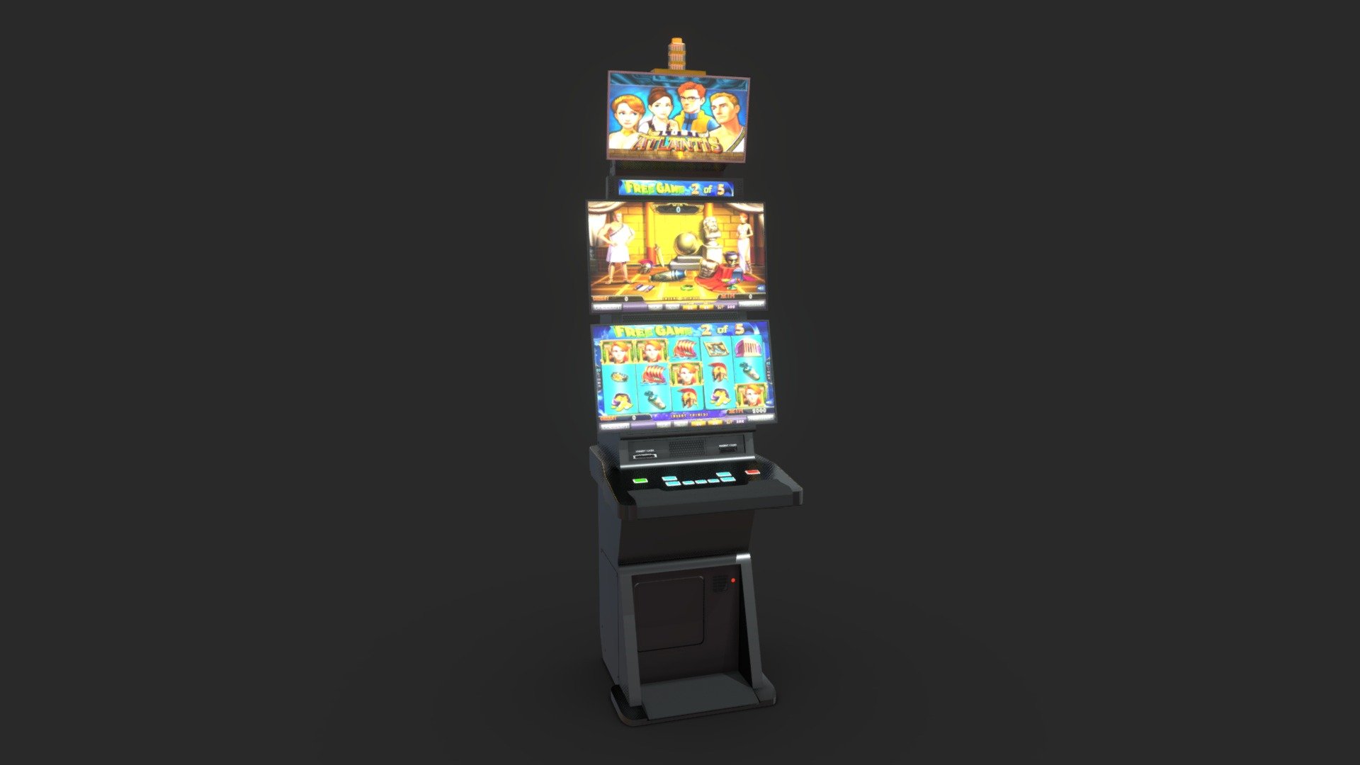 Slot Machine 3d model