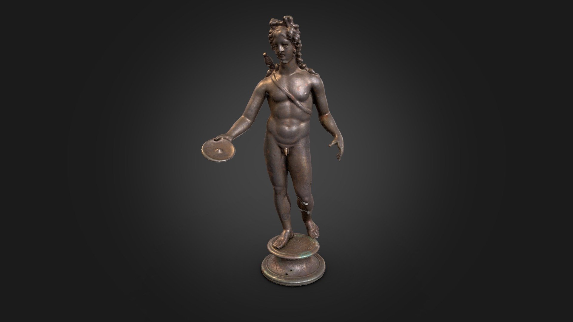 Bronz szobor 3d model