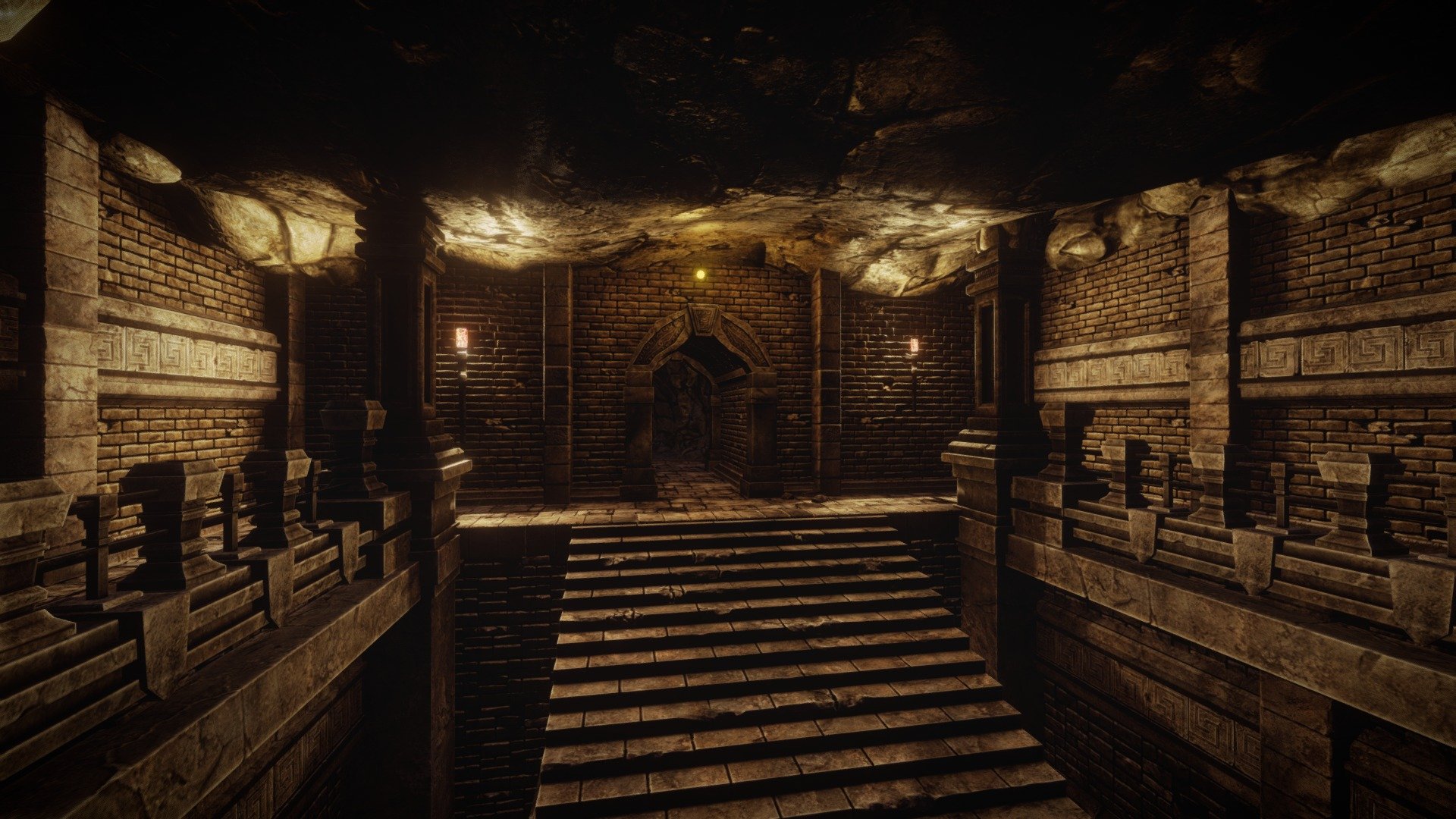 Modular Dungeon Catacombs 3d model