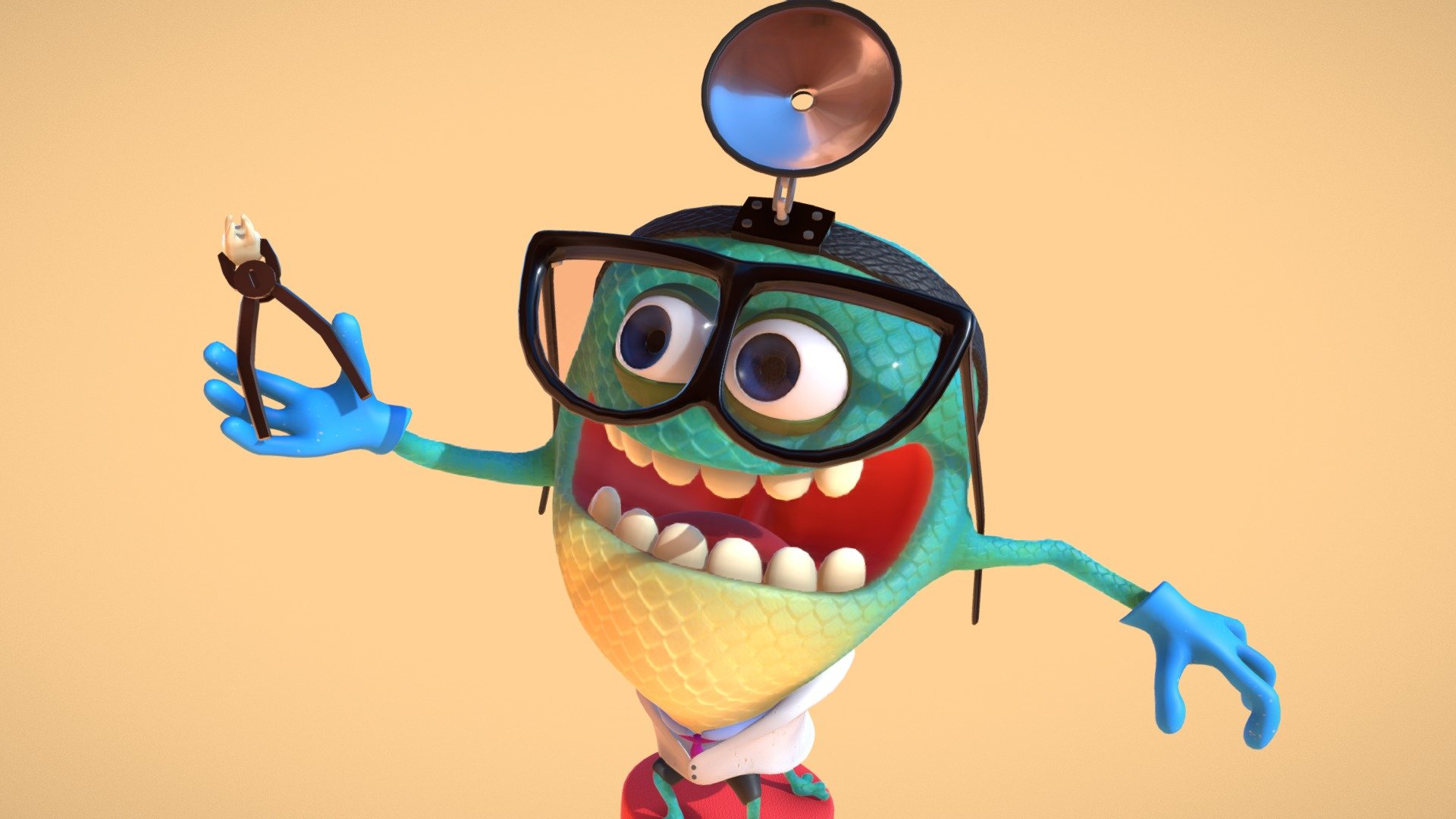 Dentist 3d model