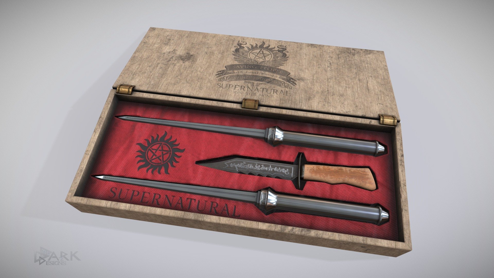 Supernatural Box 3d model