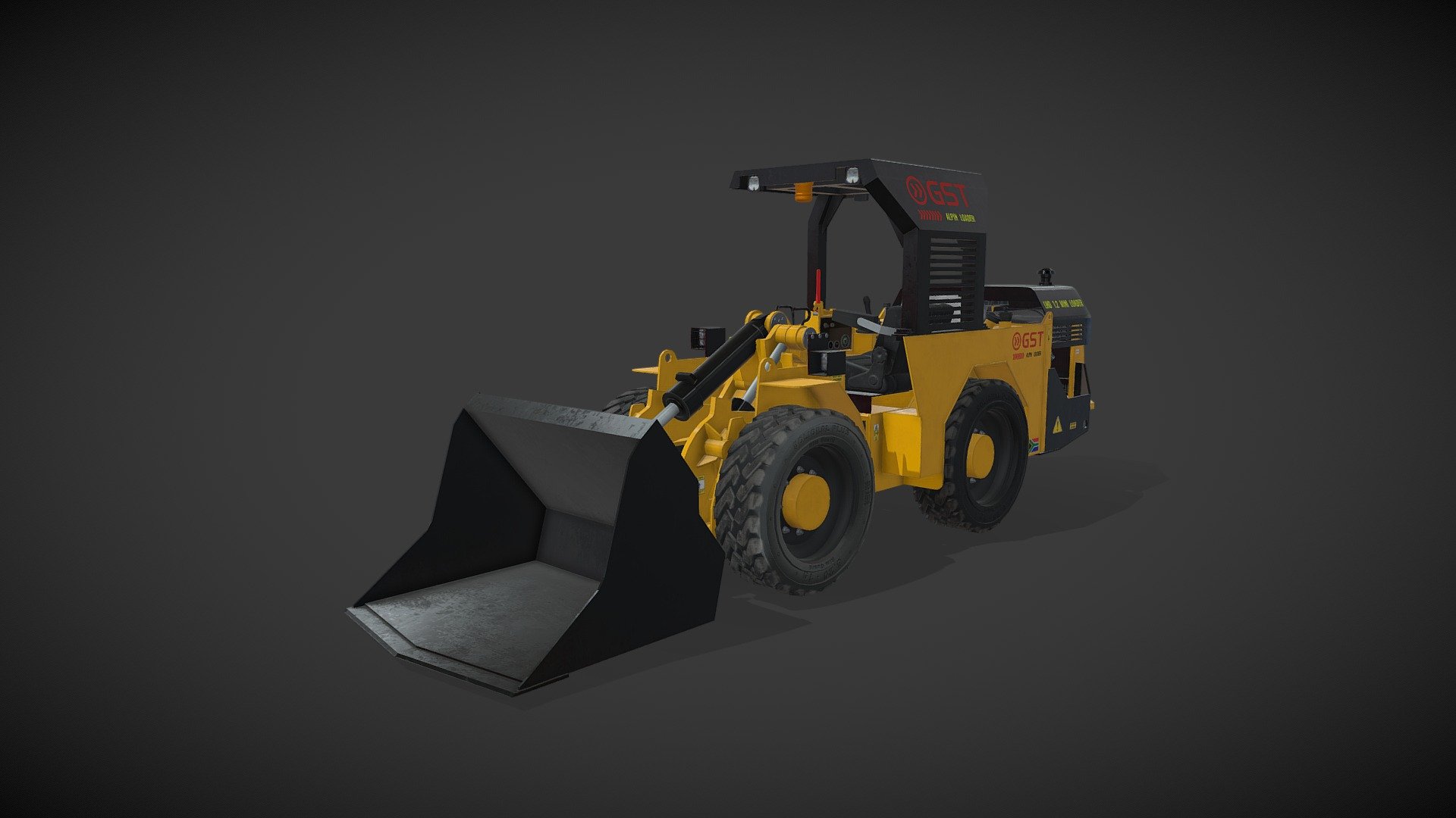 Alpin Loader 3d model