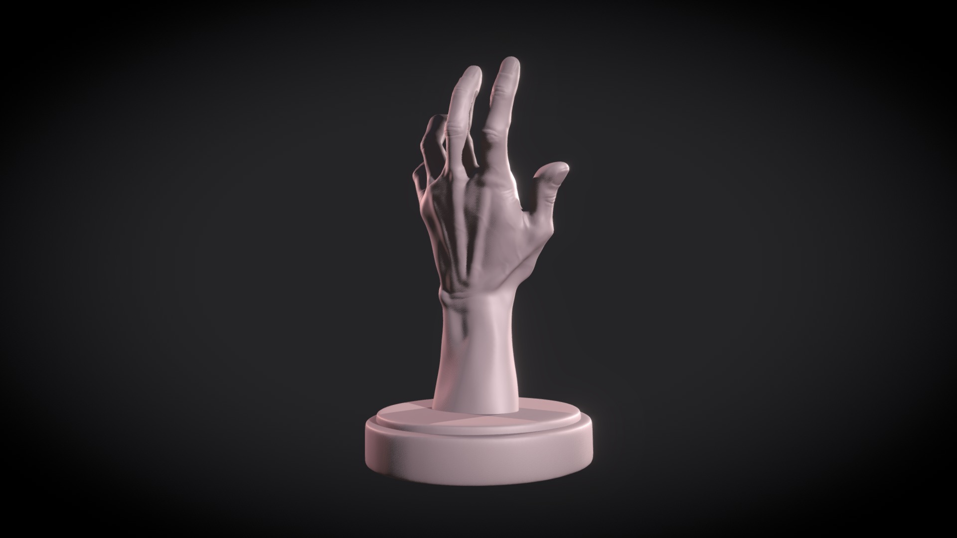 Hand Study 3d model