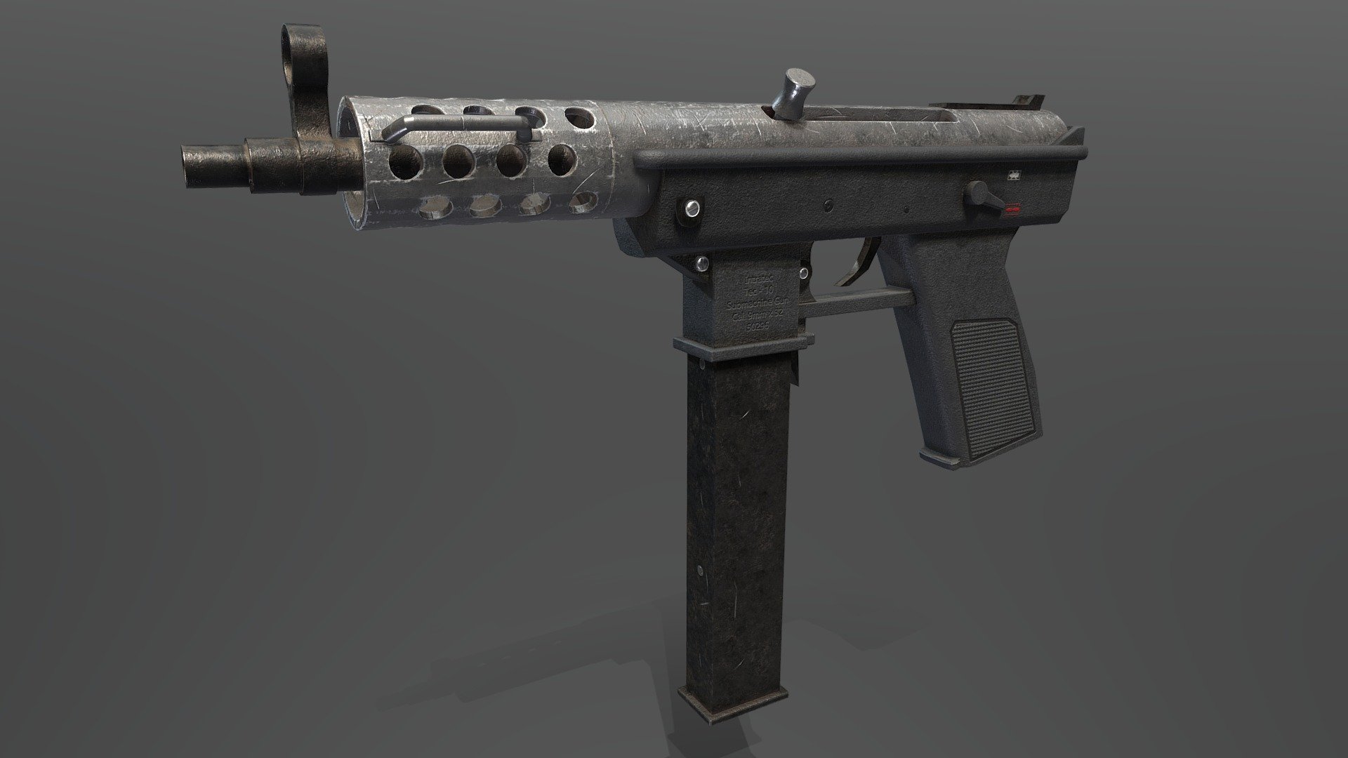 Submachine Gun 3d model