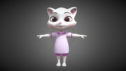 cartoon cat Anthropomorpha