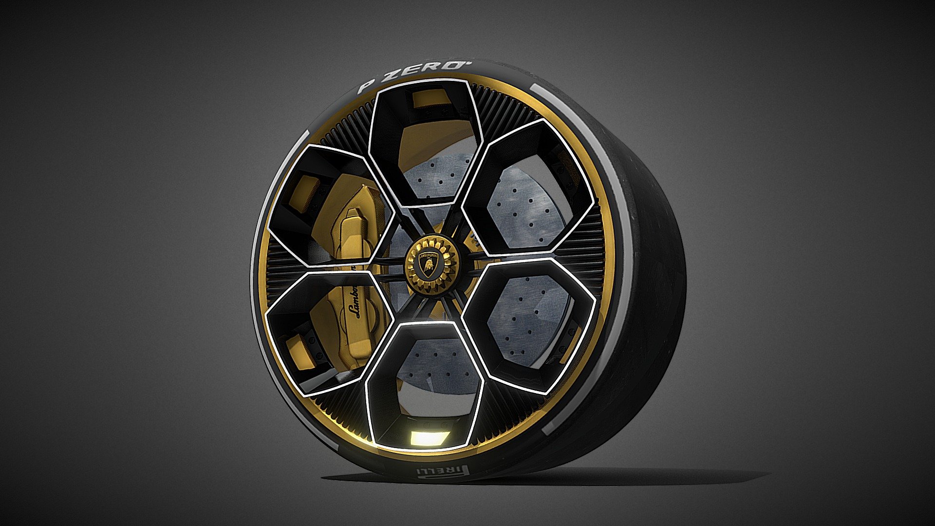 Wheel 3d model