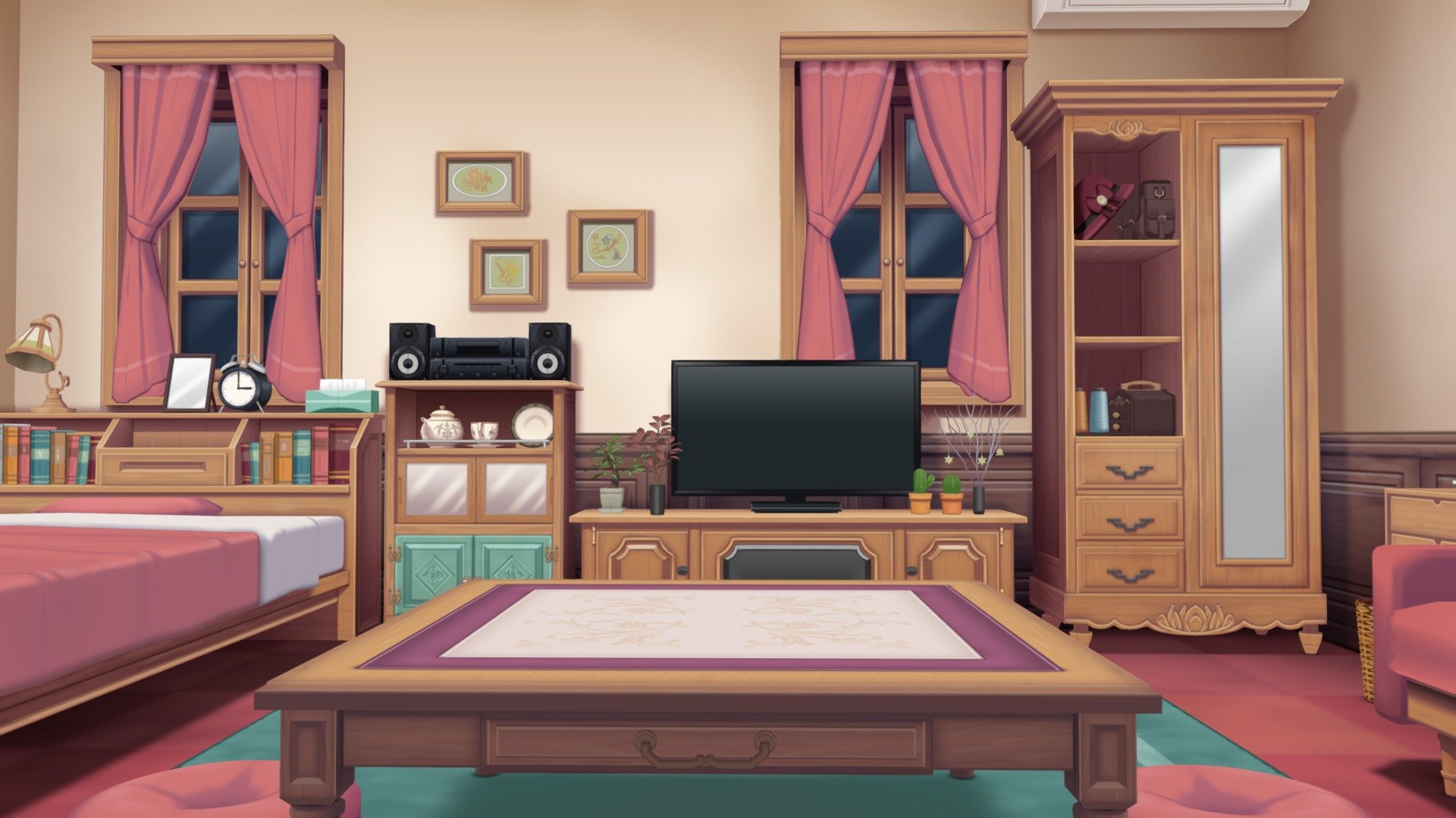 Kawaii room 3d model