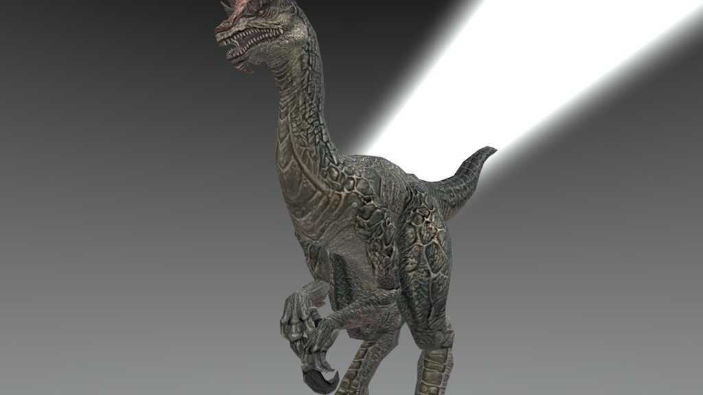 Velociraptor 3d model