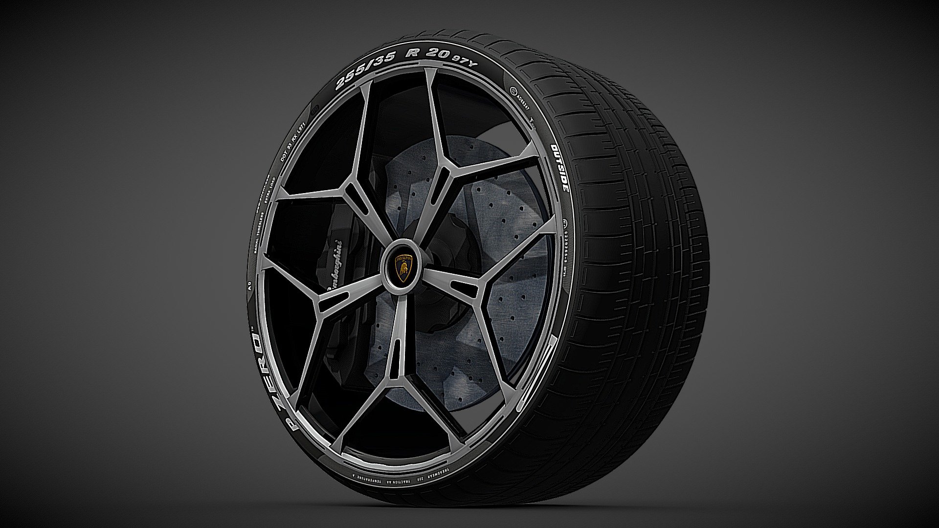 (FREE) Wheels 3d model