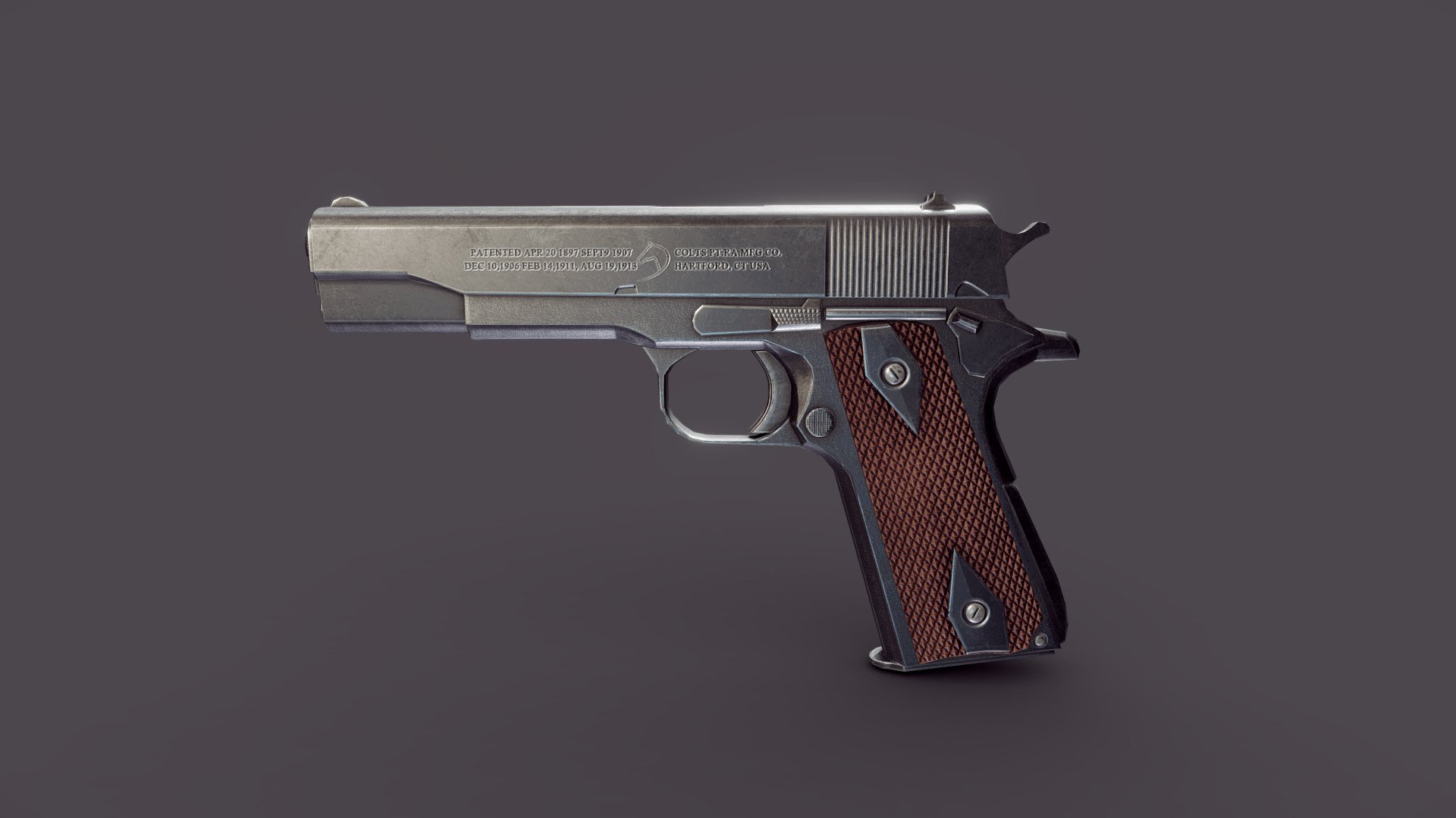 Colt 1911 3d model