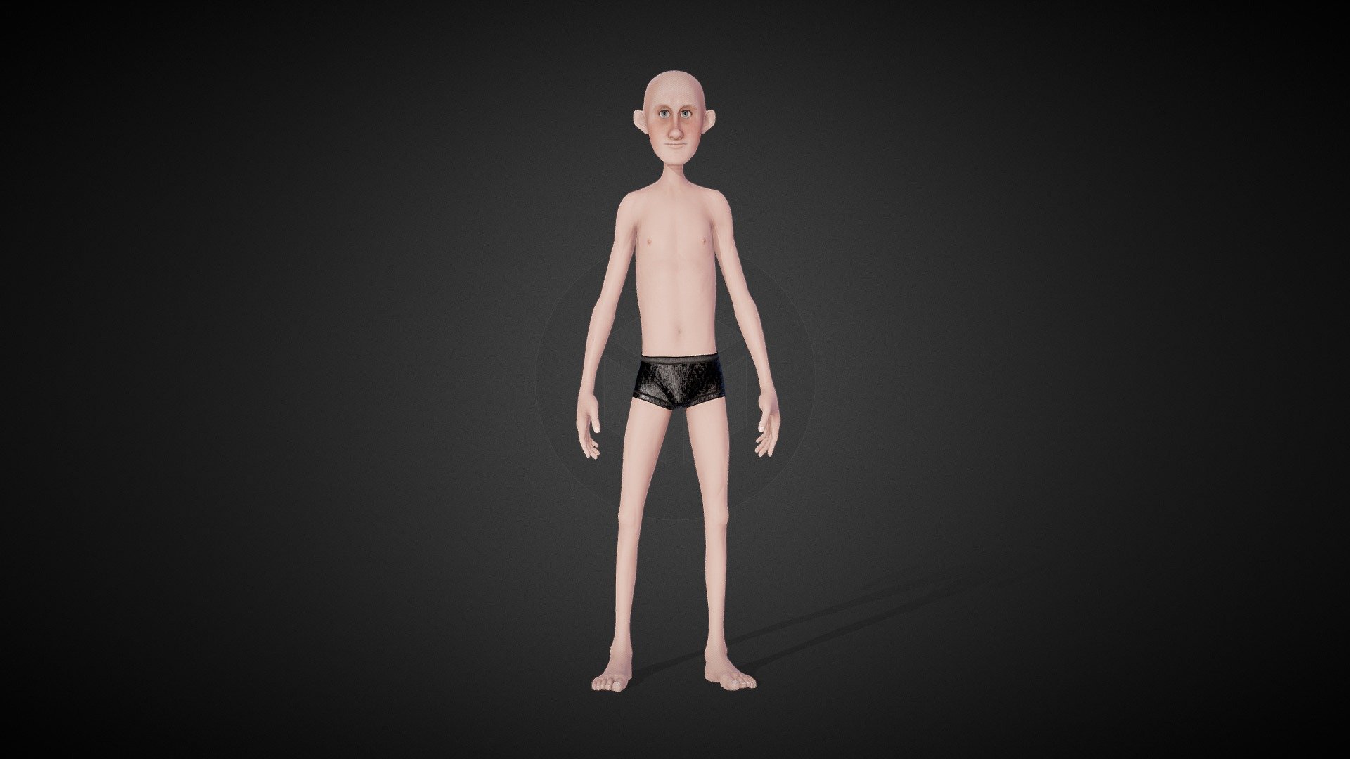 CC4 Peter (CC1 Remastered) 3d model