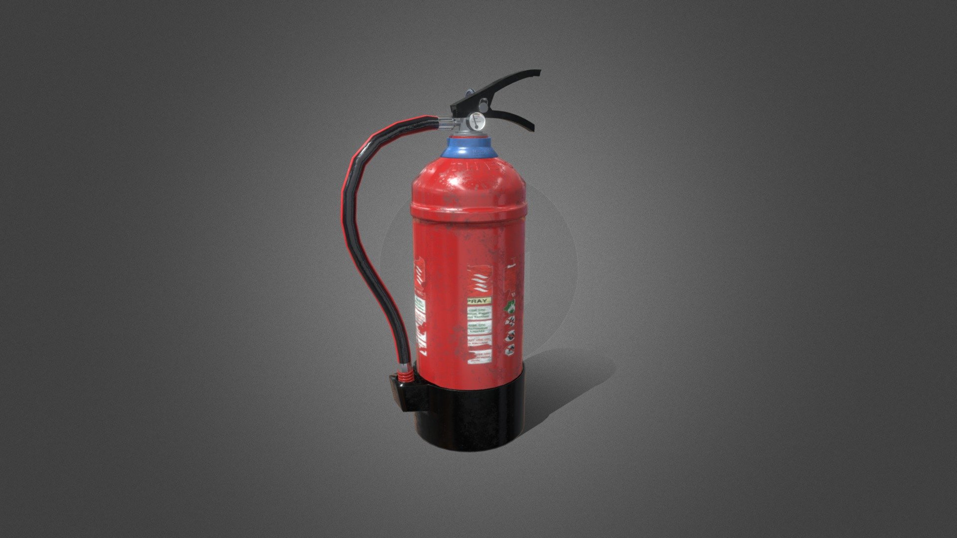 Fire Extinguisher 3d model