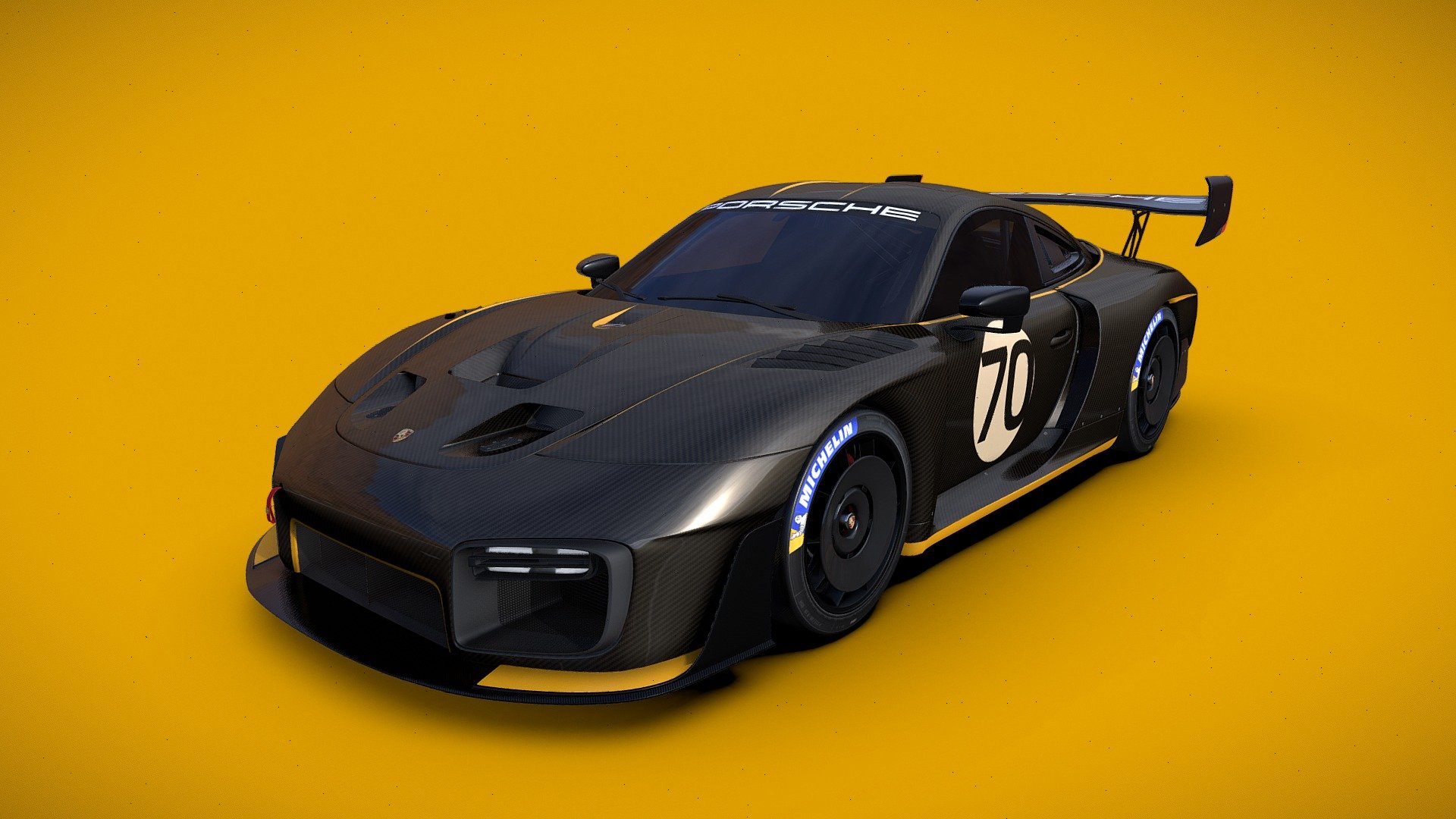 Porsche_935_Mobydick_2018_Carbon 3d model