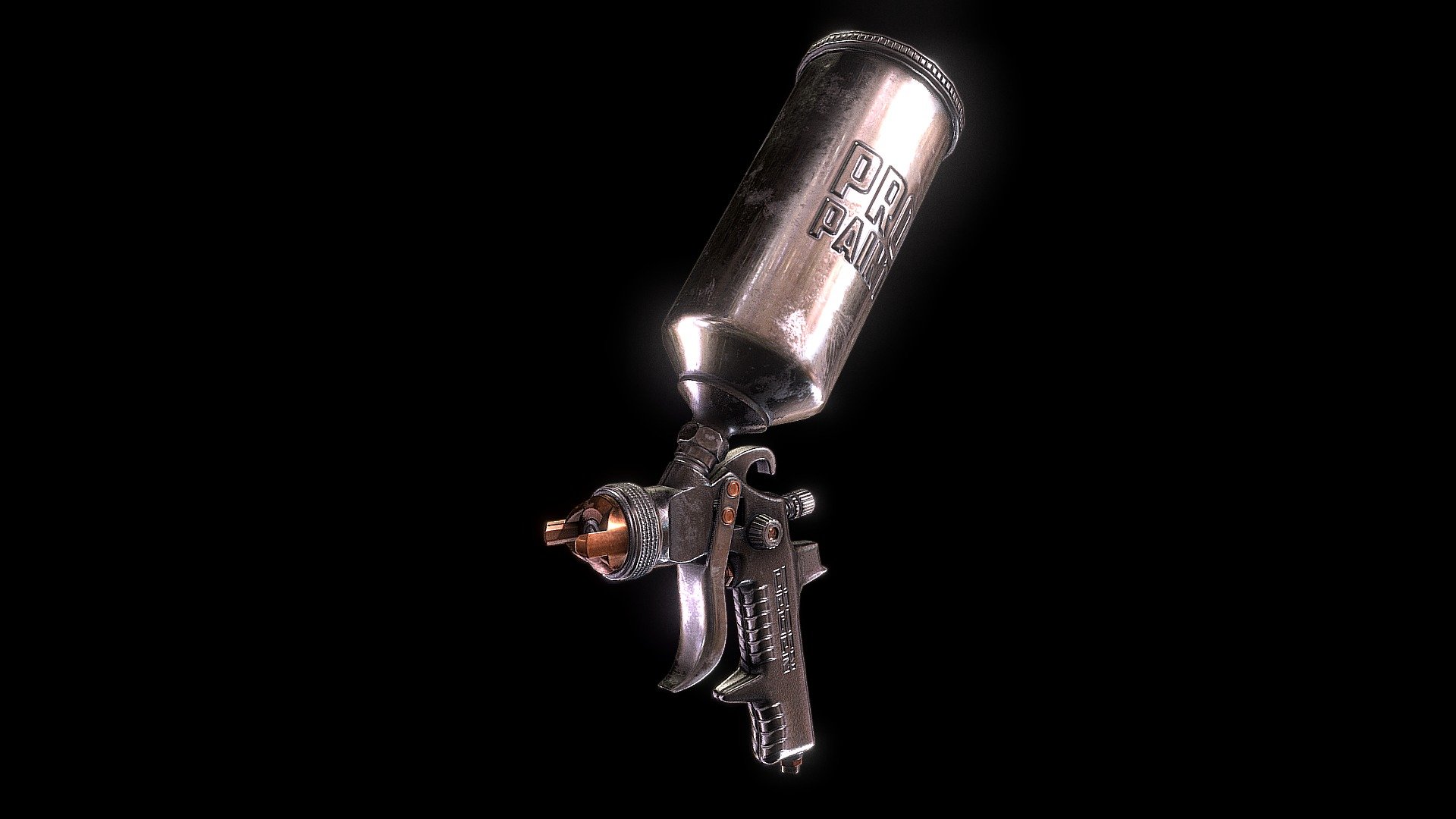 Paint Spray Gun 3d model