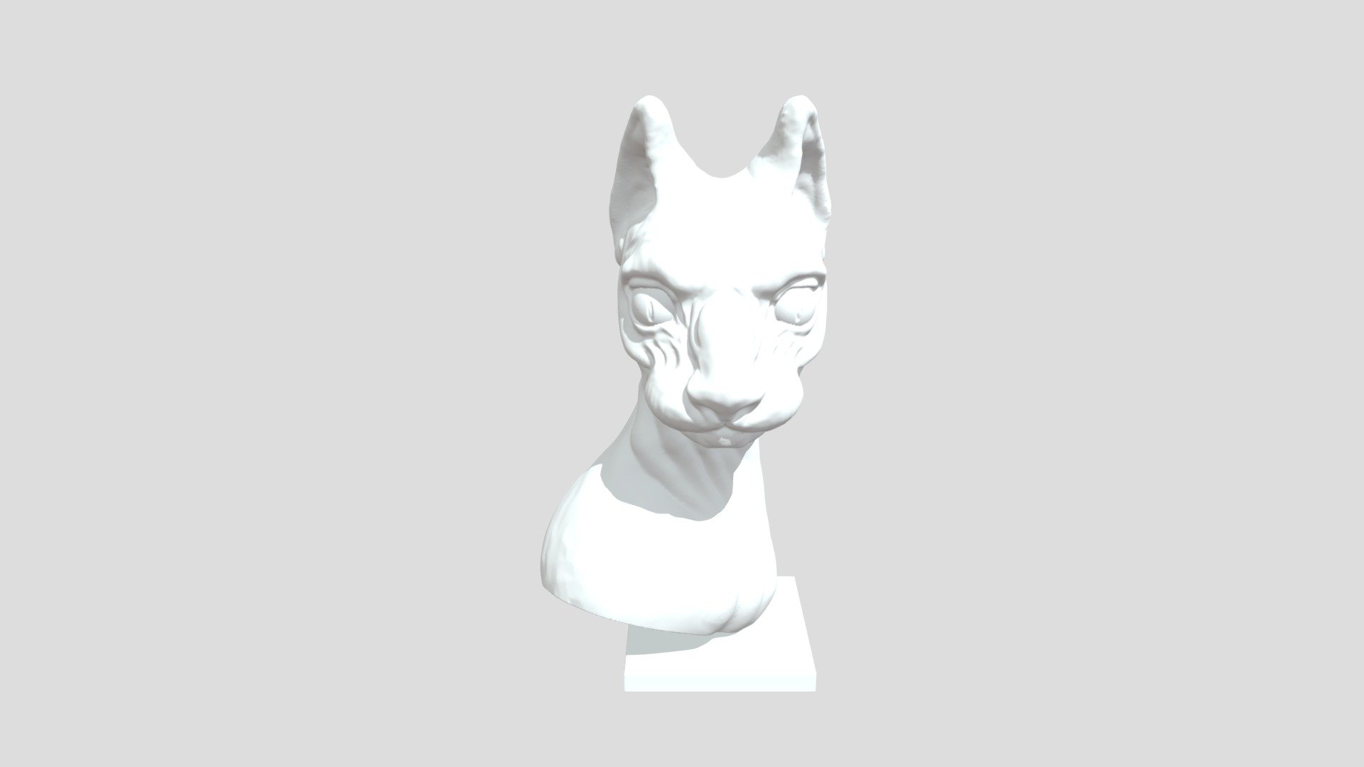 littleObject Stephens Cat 3d model