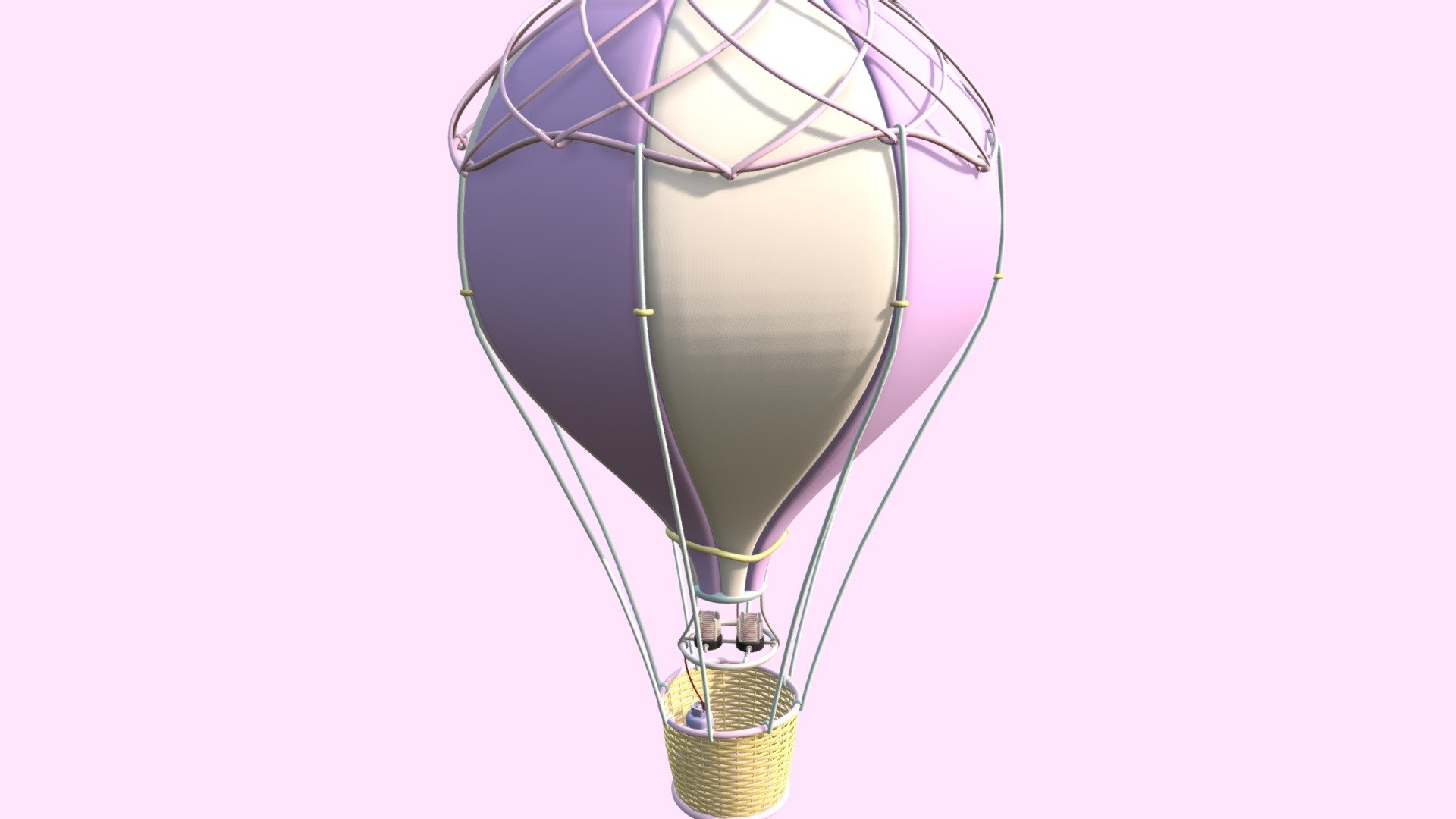 Hot Air Balloon 3d model