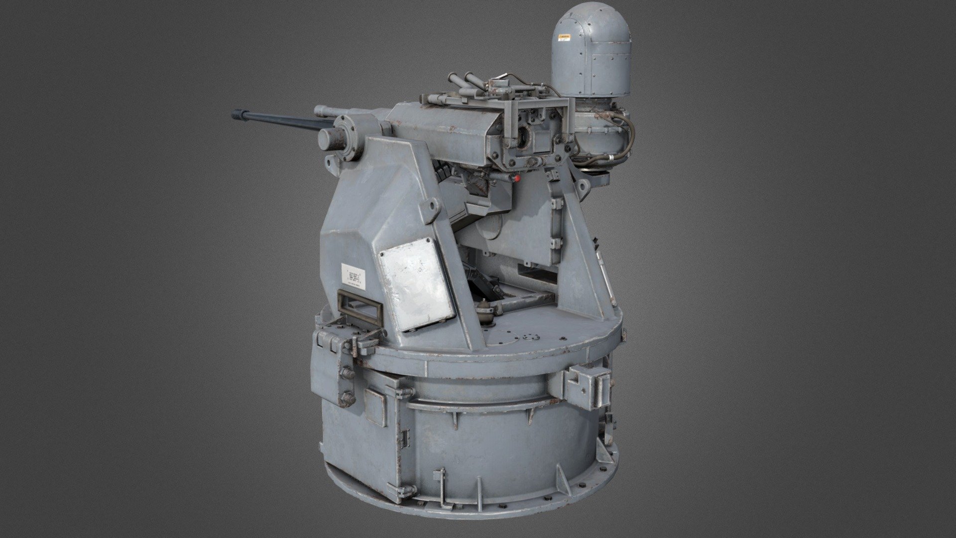 Model522 (M242 Bushmaster) 3d model