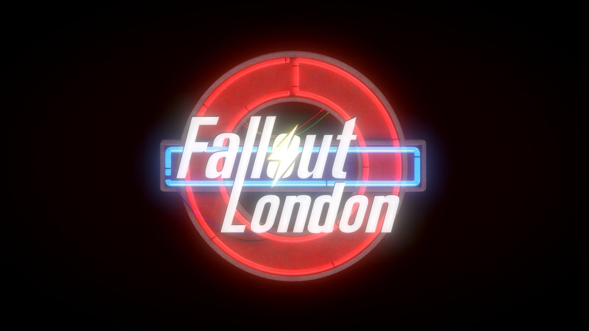 Fallout: London Logo 3d model