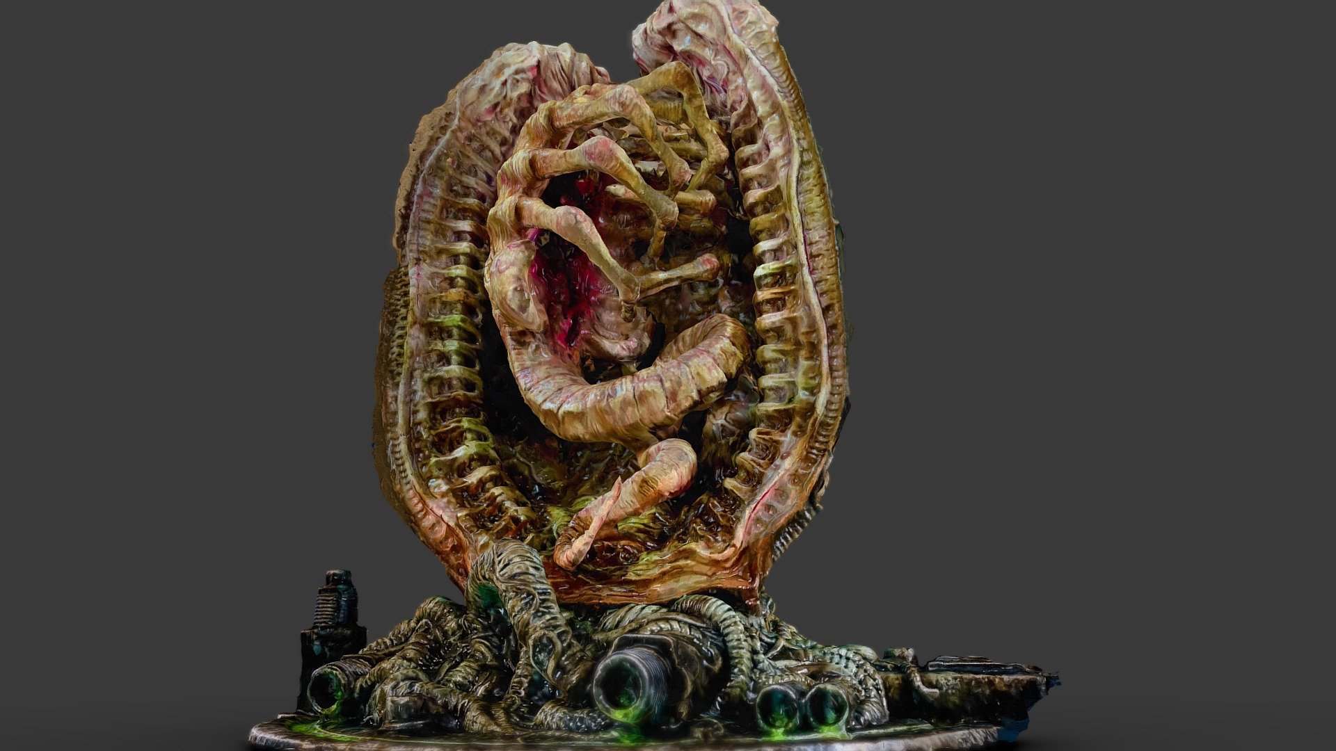 Alien Egg Horror 3d model