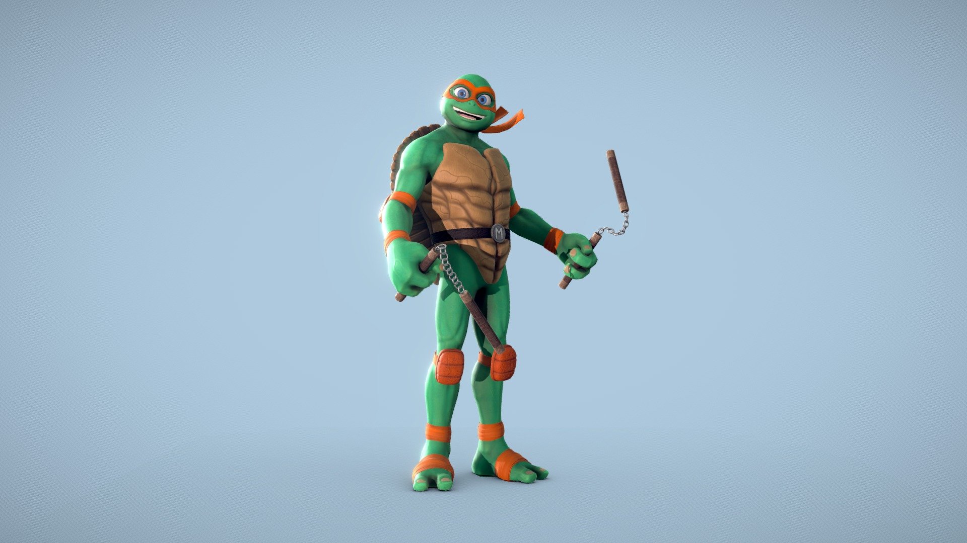 Michelangelo Ninja Turtle 3d model