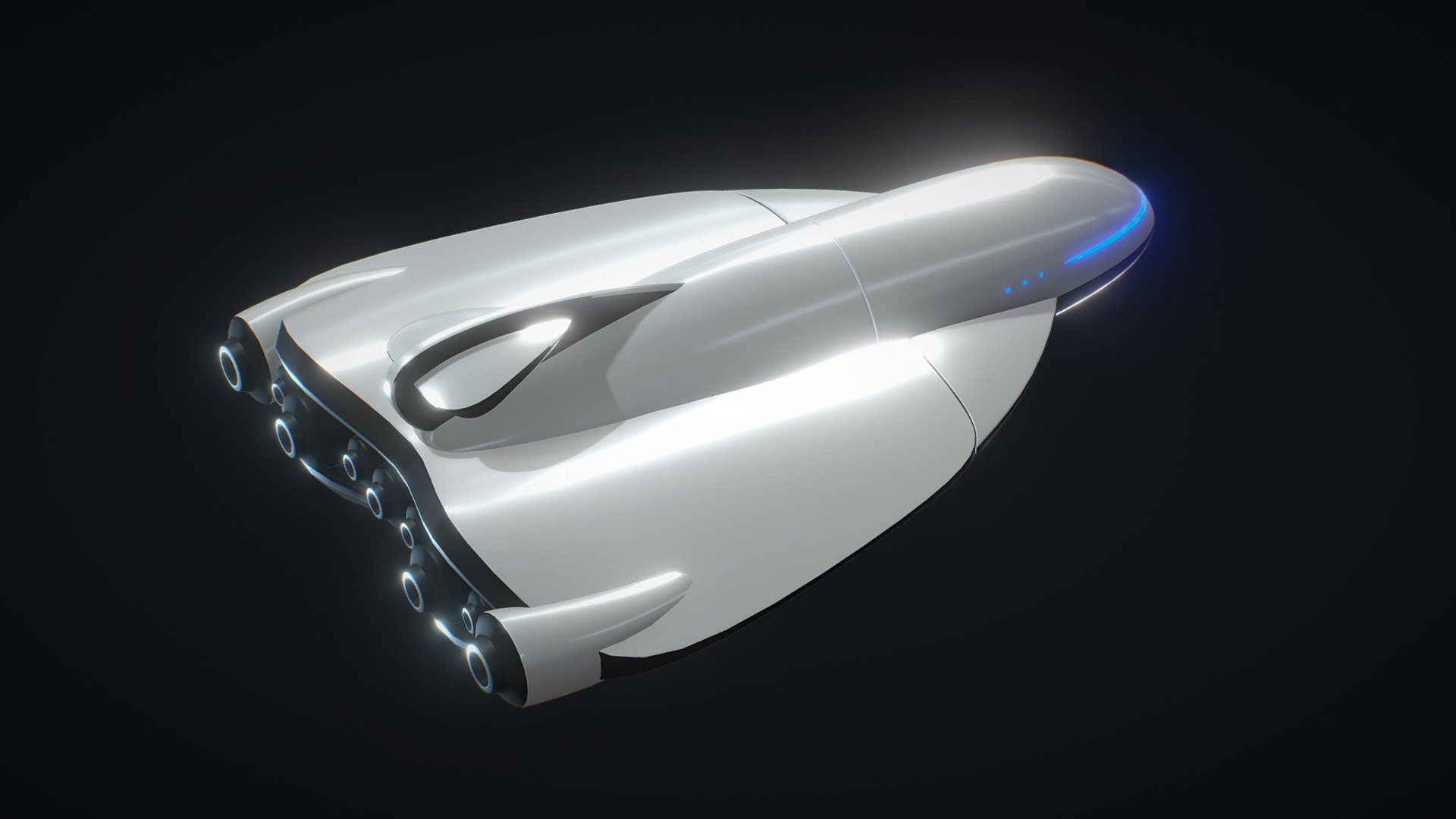 Spaceship 3d model