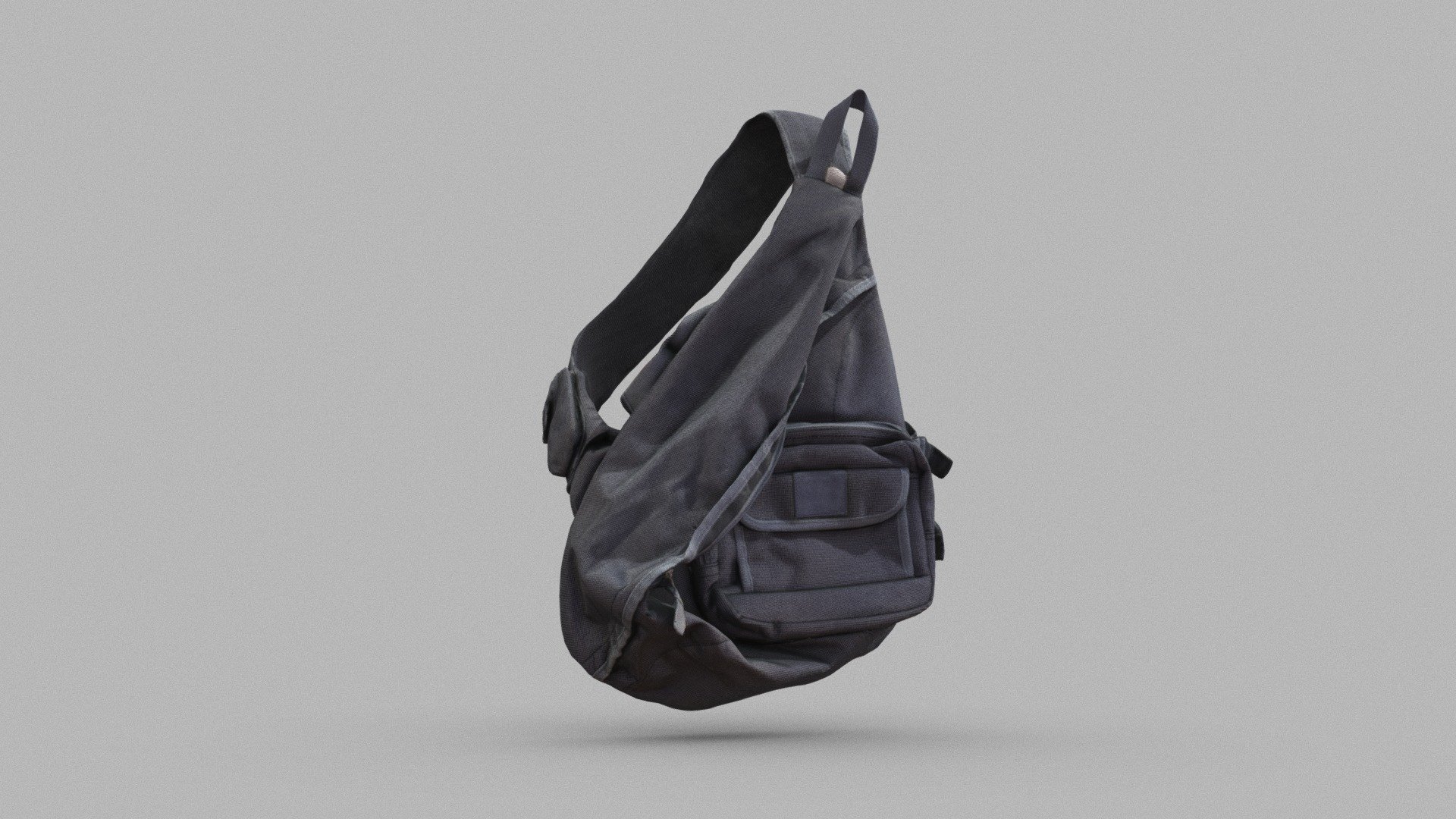 Large shoulder bag 3d model