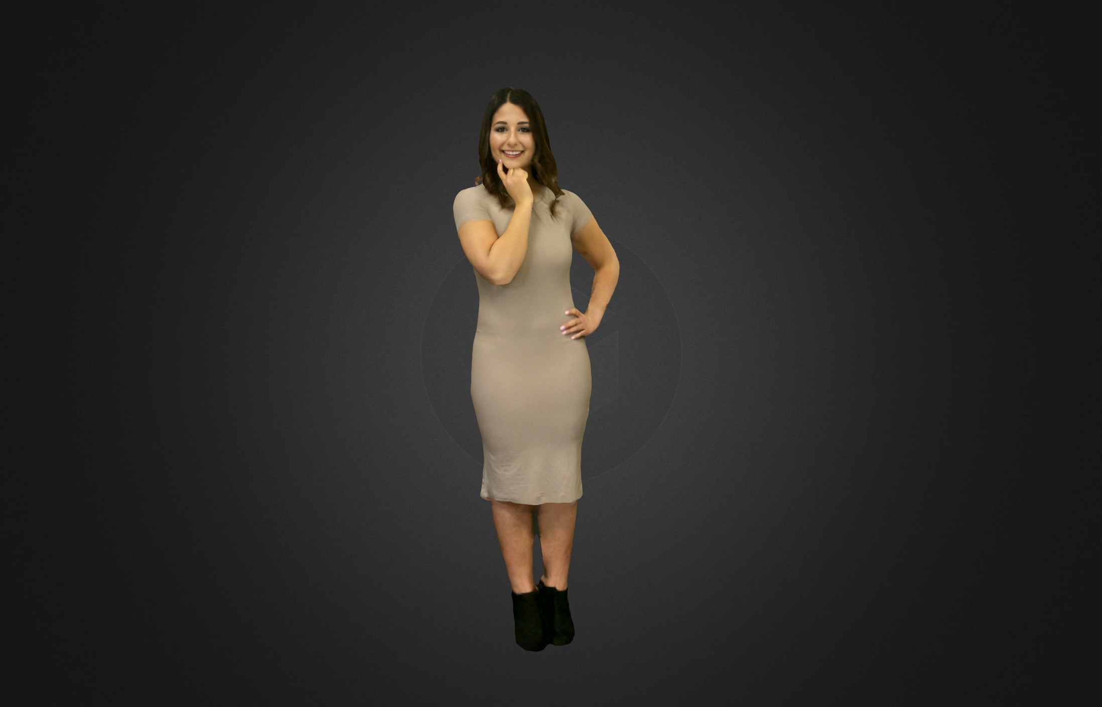 Olivia Pose 2 3d model