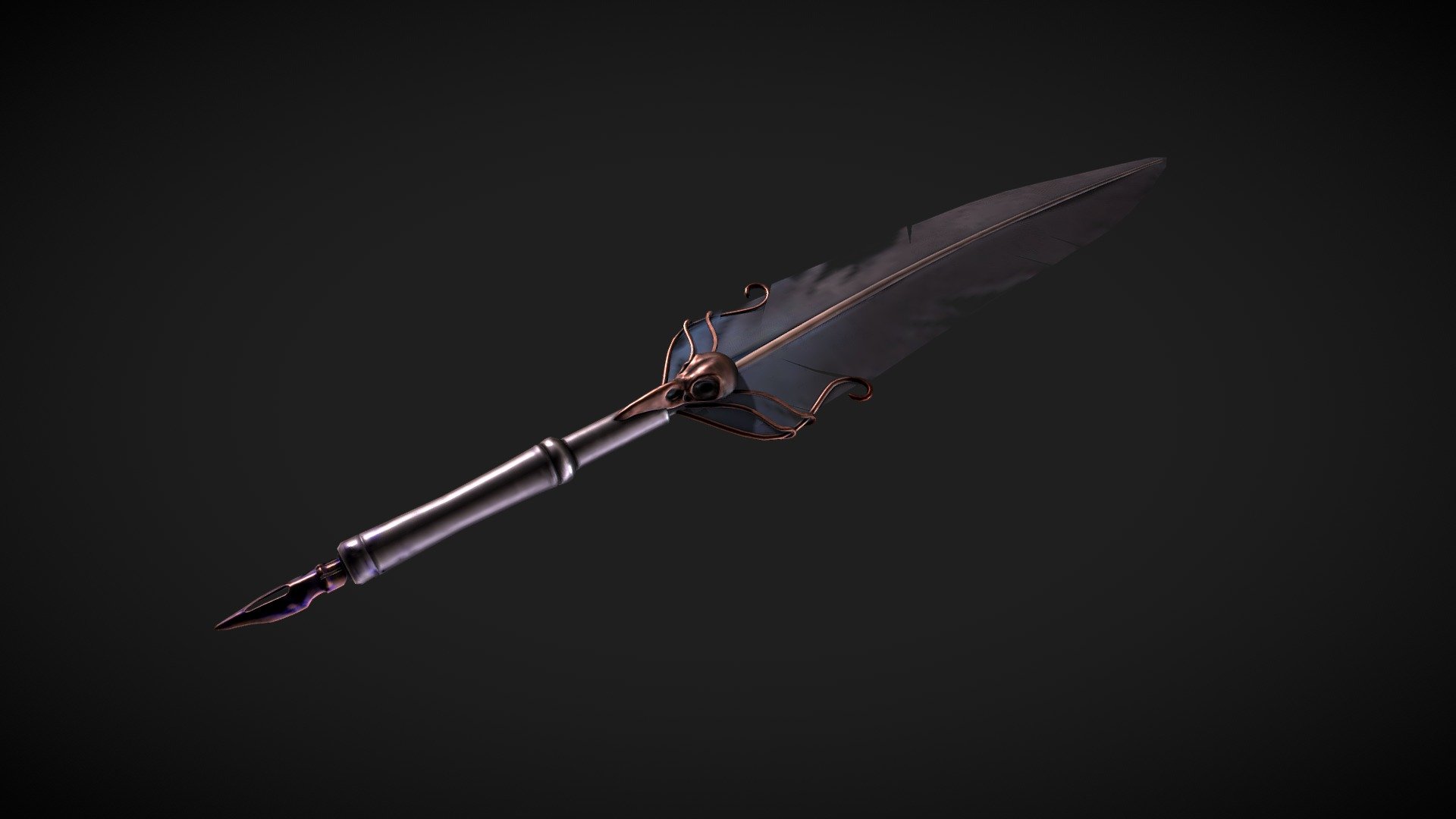 Raven Pen 3d model