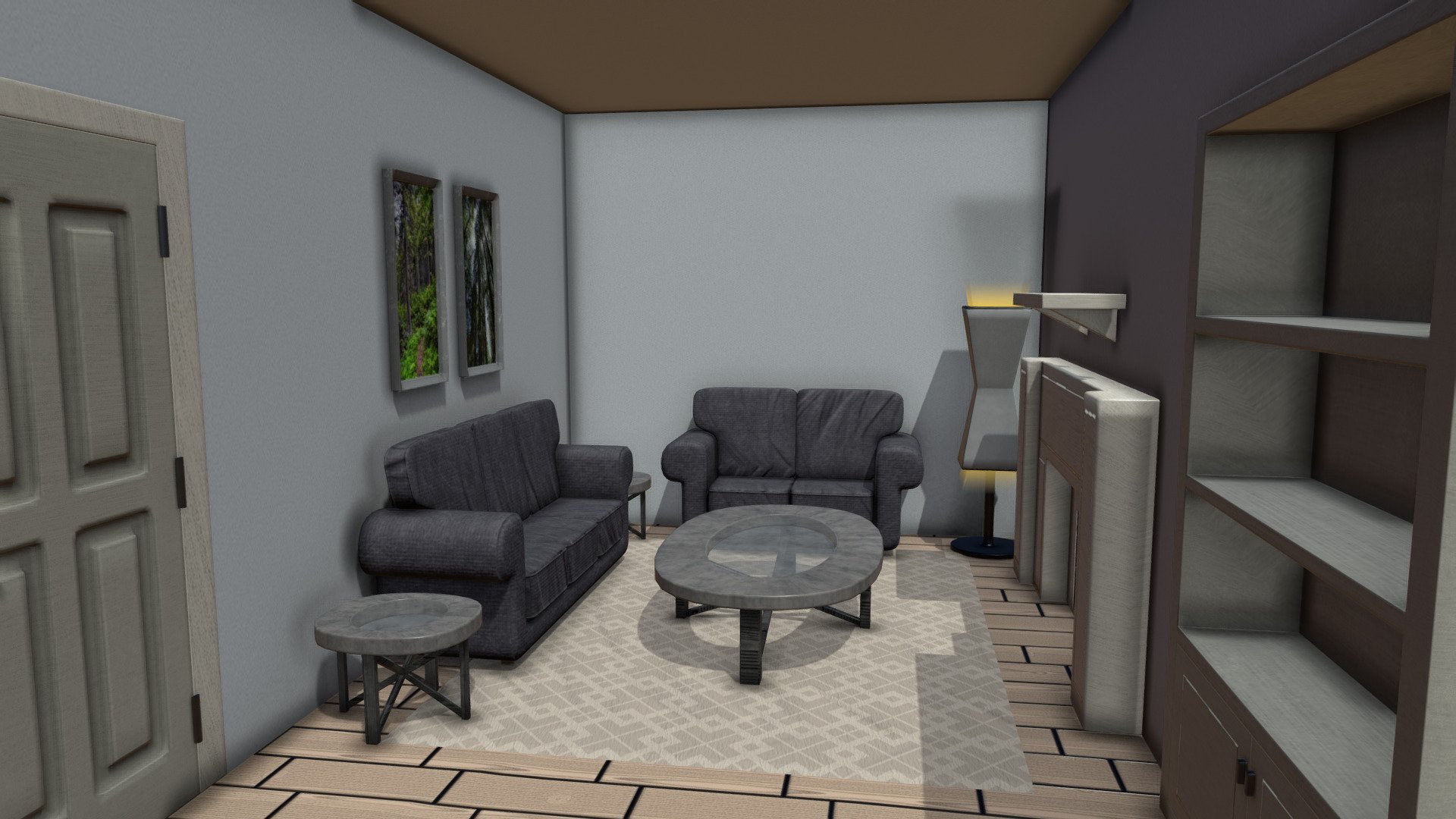 Living Room 3d model