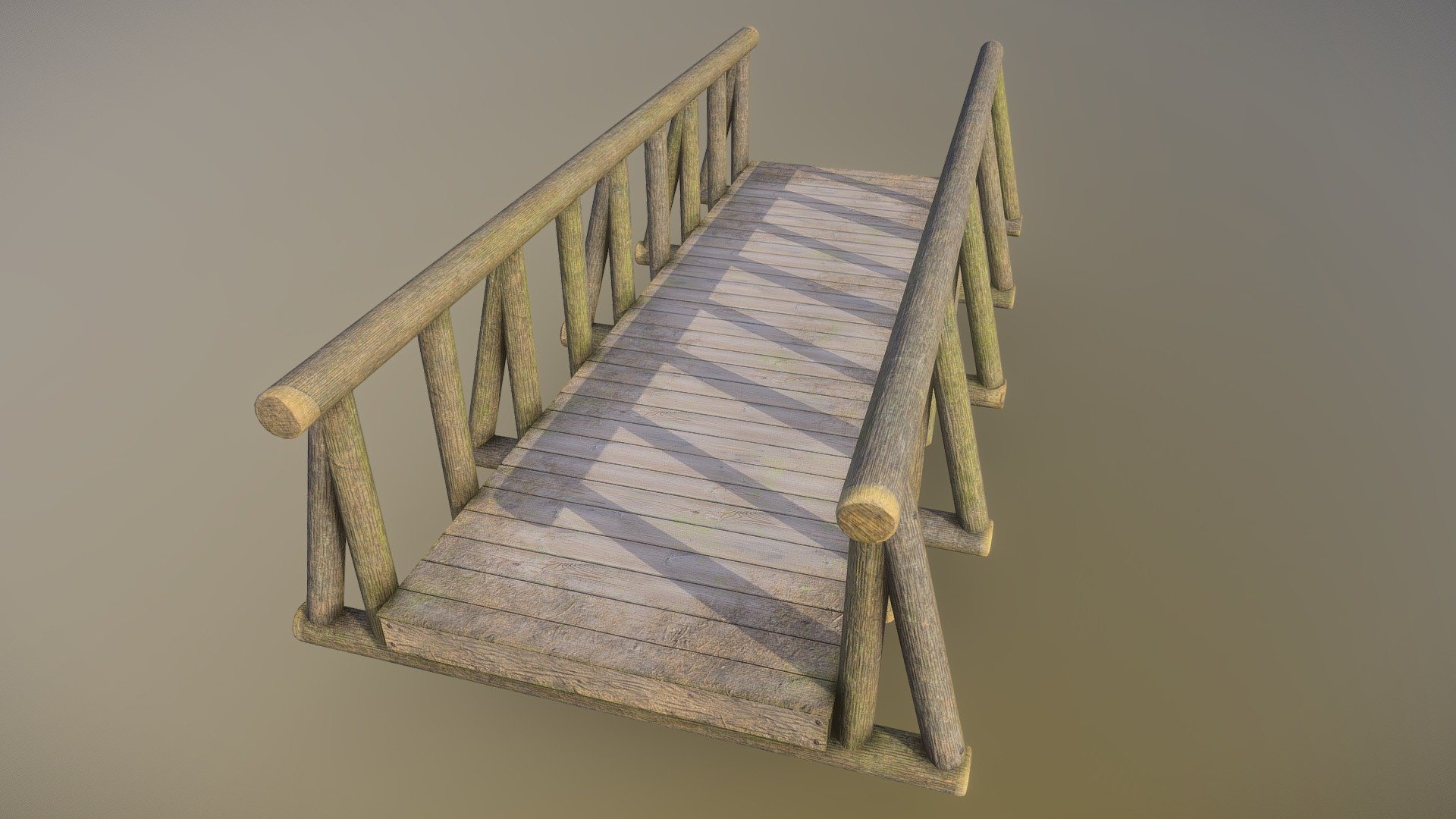 Park Bridge 3d model