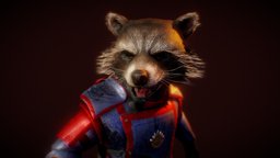 Rocket from Guardians Of The Galaxy Vol 3