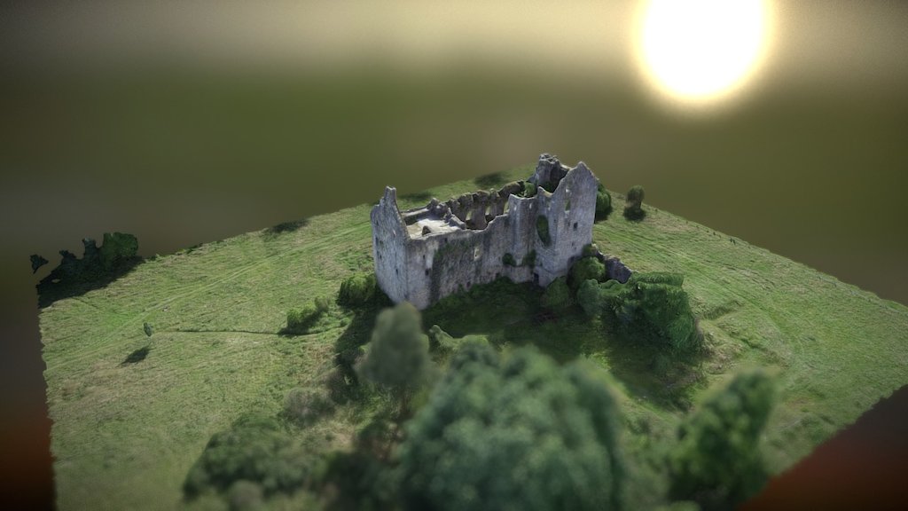 Abandoned Castle Torwood 3d model