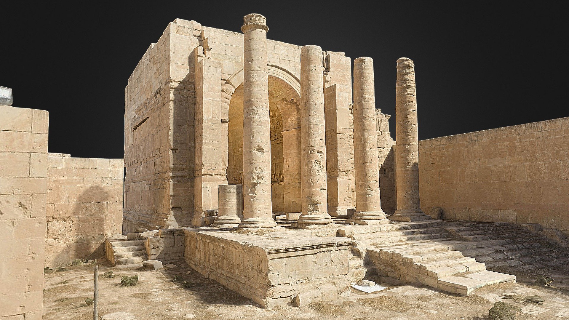 Hatra 3d model