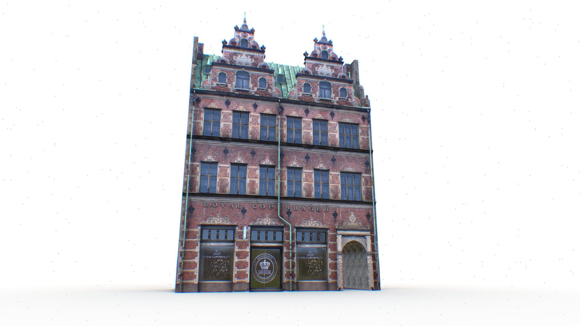 Royal Copenhagen Building 3d model